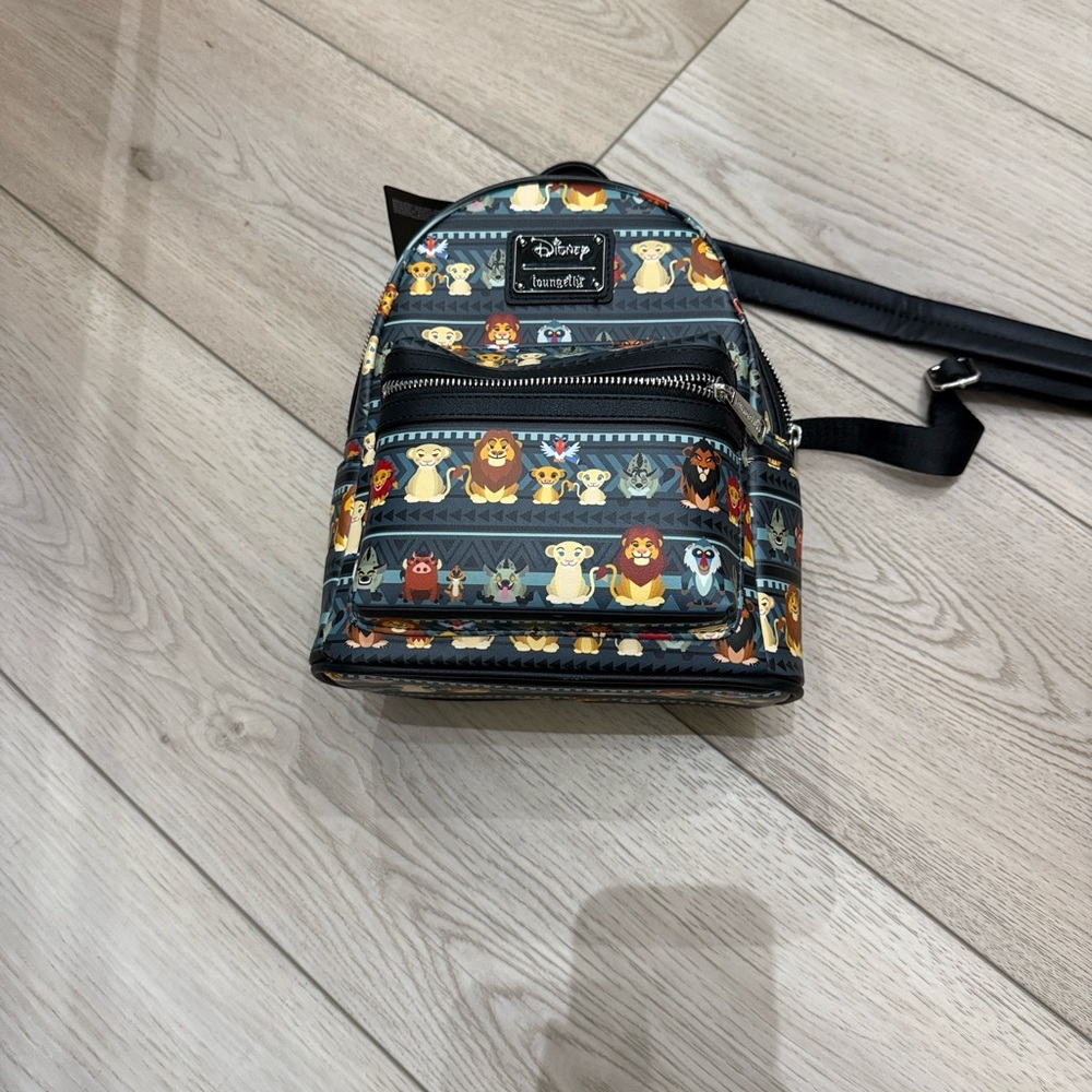 NWT Loungefly lion king mini Backpack